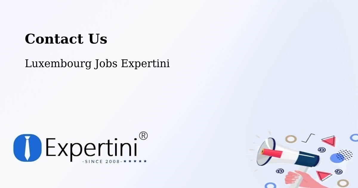 Contact Expertini – Contern - Luxembourg Jobs Expertini