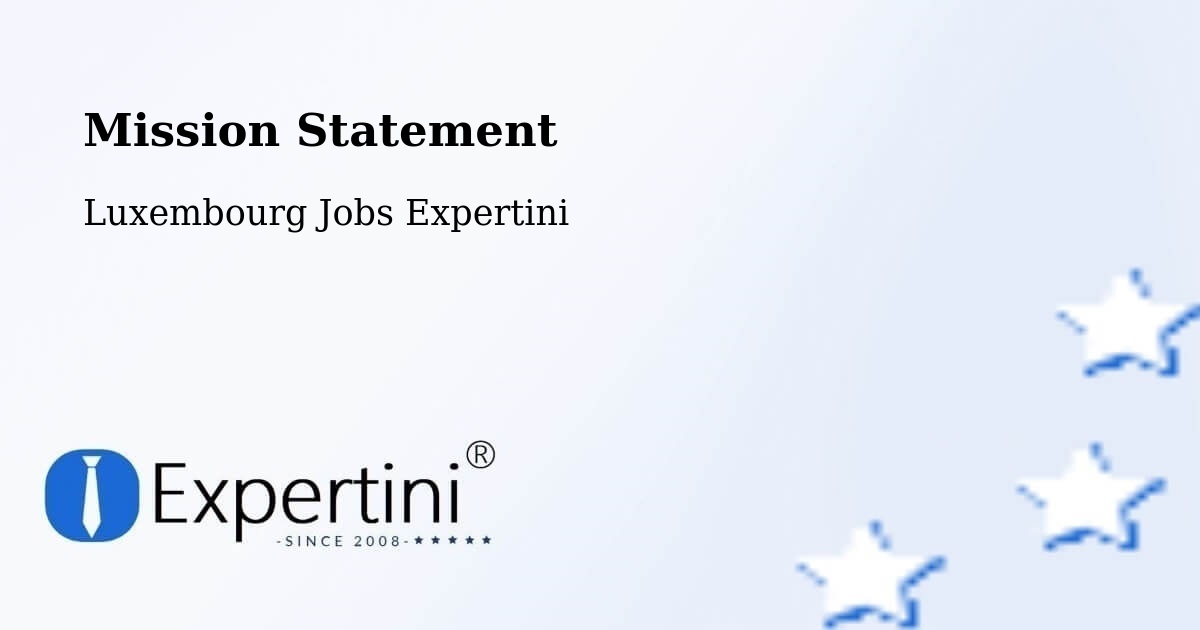 Corporate Mission – Contern - Luxembourg Jobs Expertini