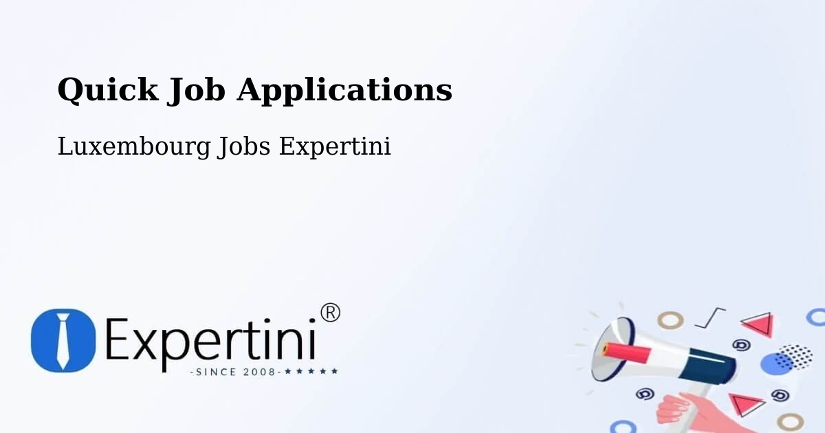 Quick Apply Feature – Contern - Luxembourg Jobs Expertini