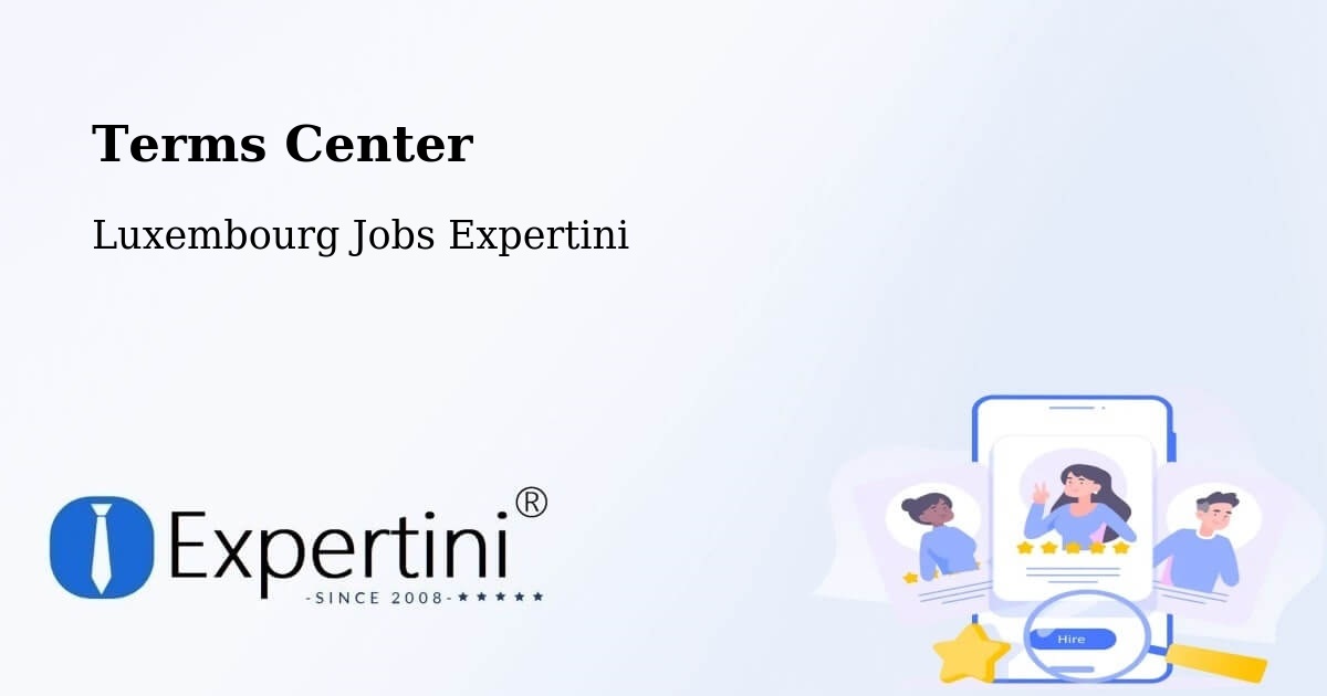 Terms of Service – Contern - Luxembourg Jobs Expertini